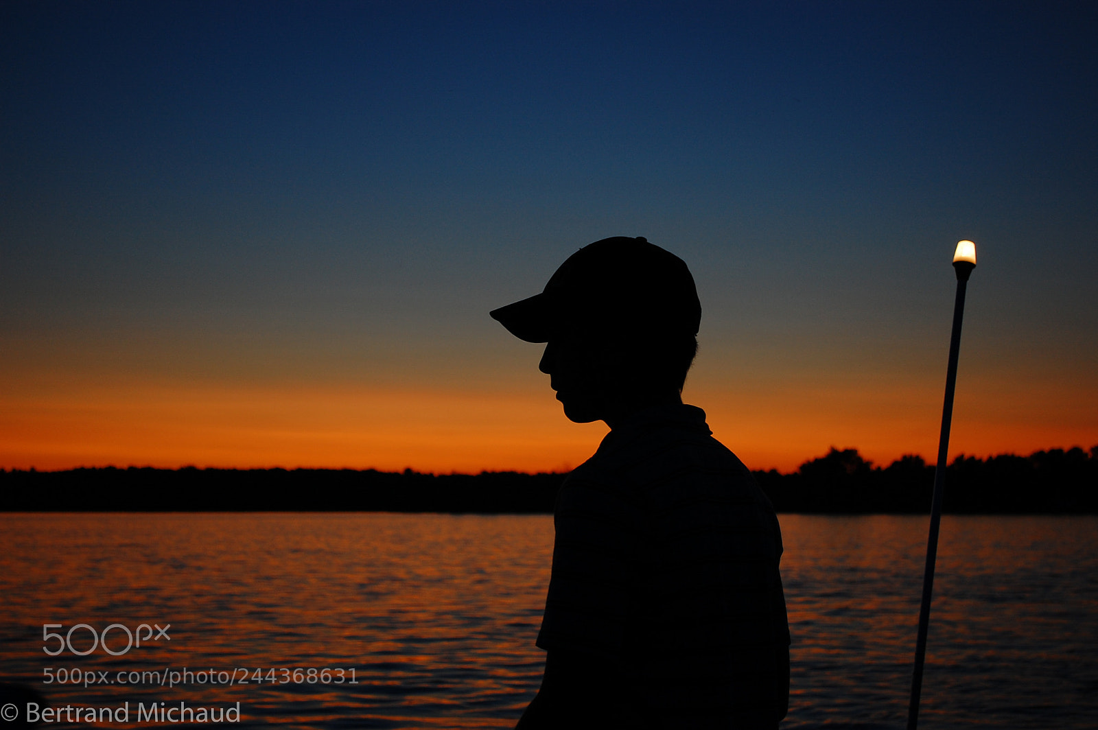 Nikon D40 sample photo. Evening fishing on the photography