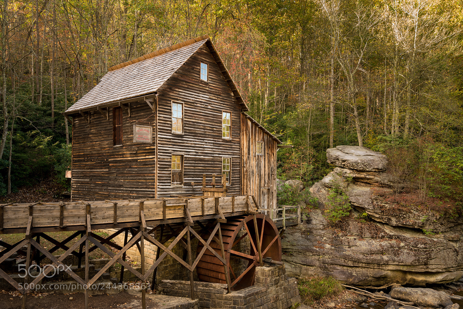 Sony a7R II sample photo. Babcock grist mill in photography