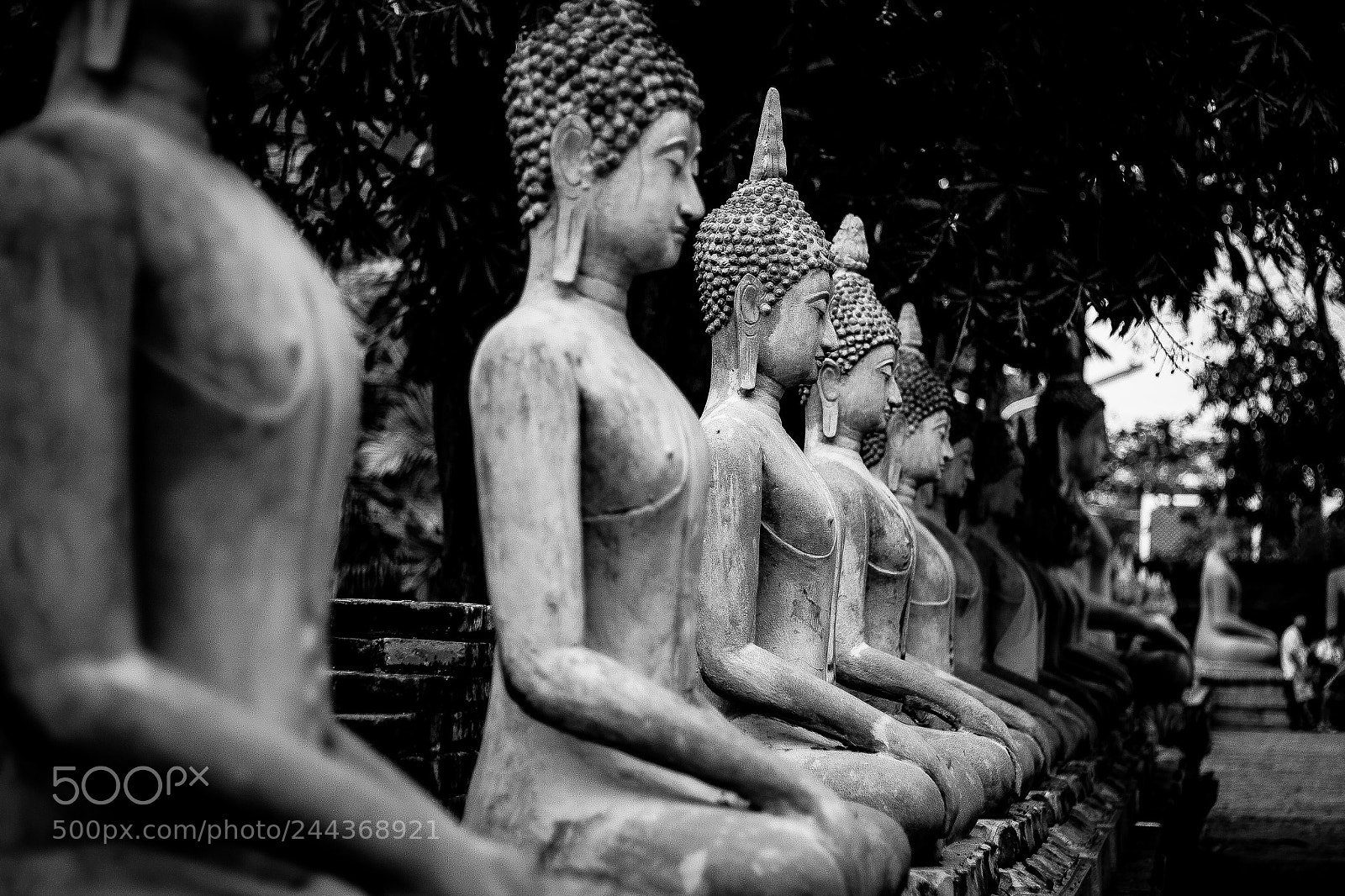 Canon EOS 60D sample photo. Ayutthaya temples photography