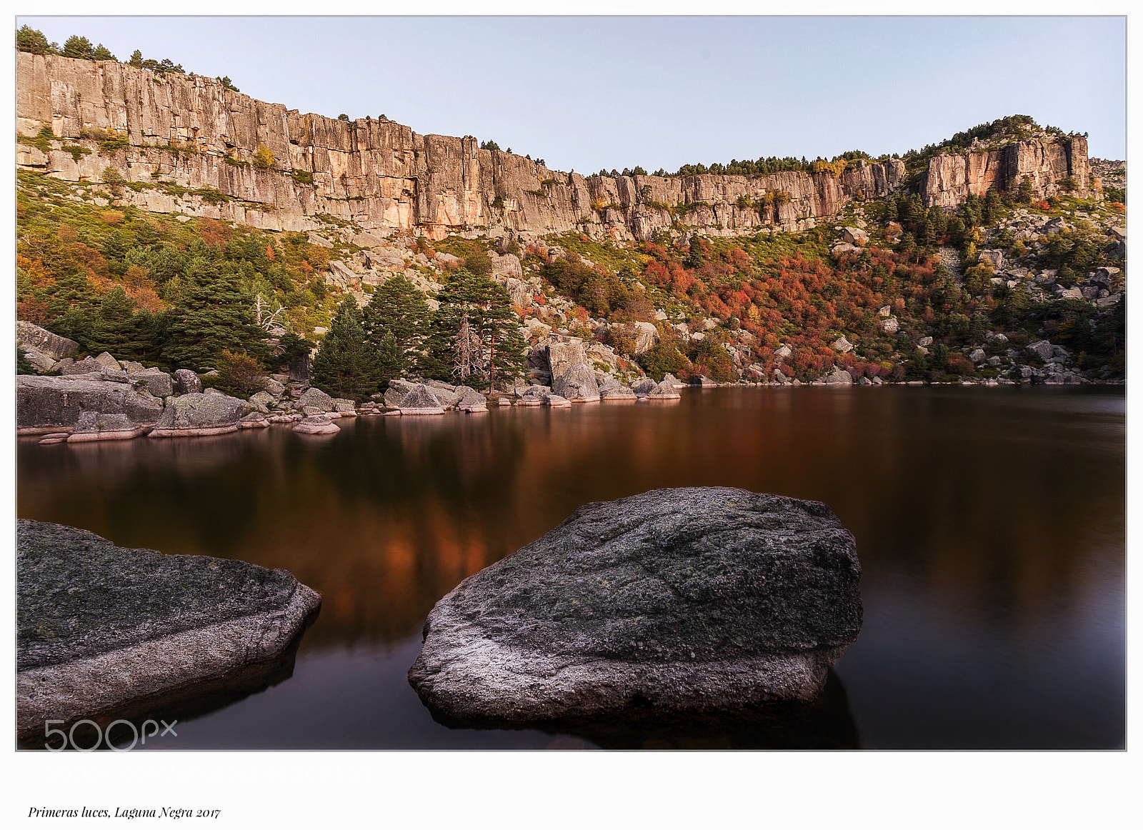 Pentax K-50 sample photo. Laguna negra photography