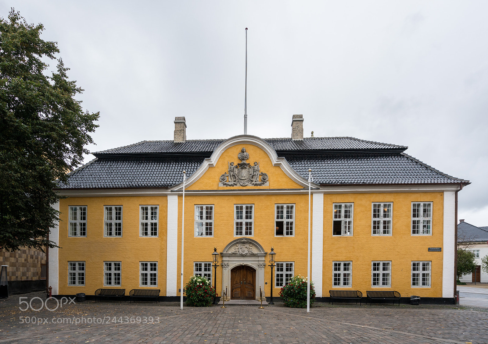 Sony a7R II sample photo. Town hall in aalborg photography