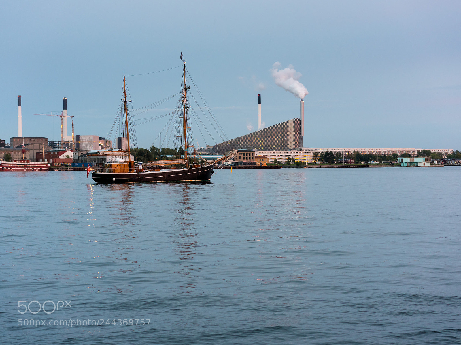 Sony a7R II sample photo. Amager power station and photography