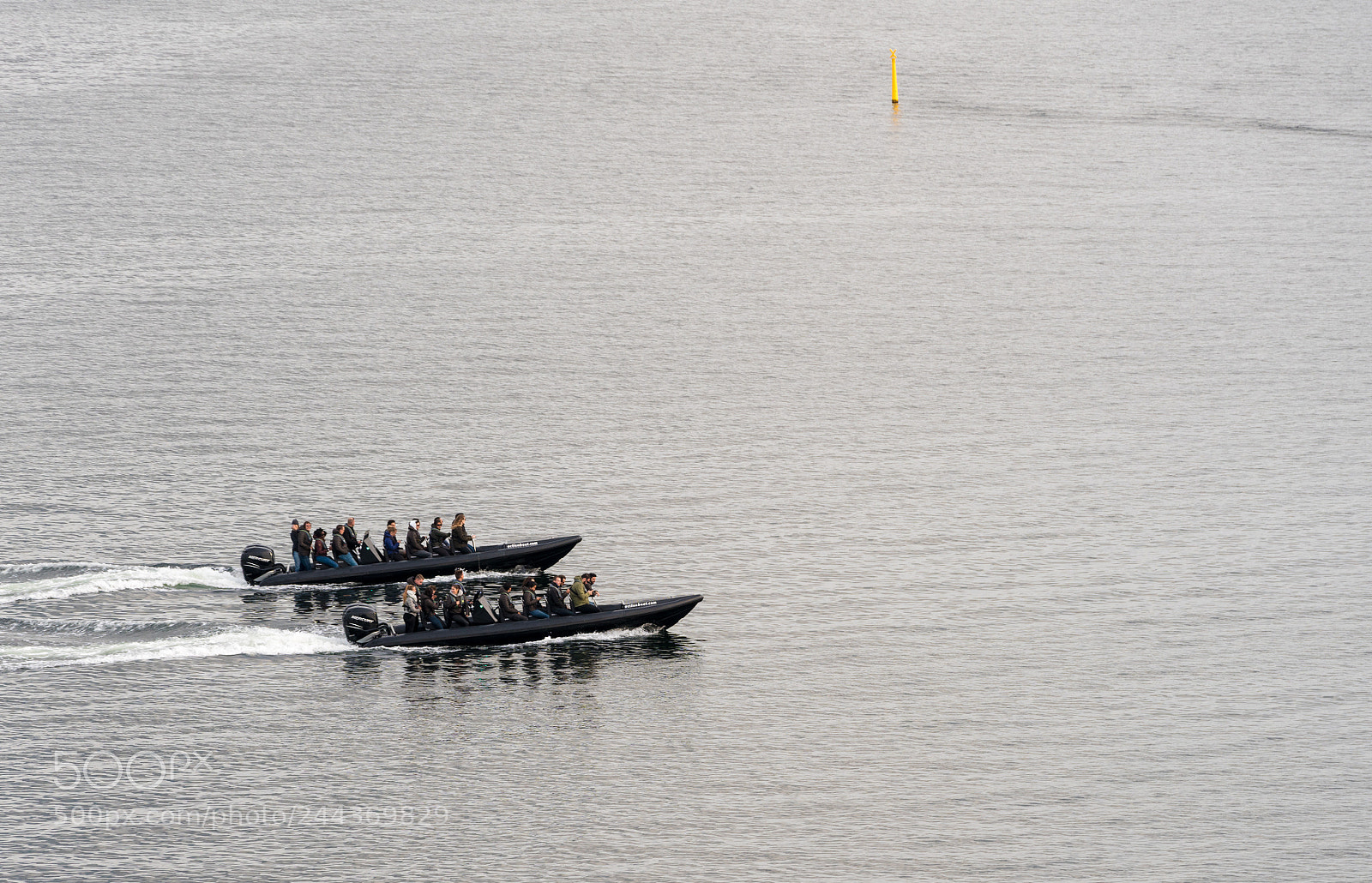 Sony a7R II sample photo. Tourists on actionboat ribs photography