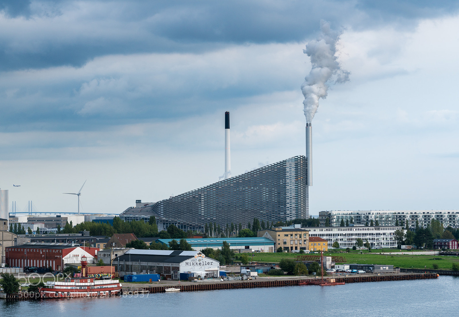 Sony a7R II sample photo. Amager power station and photography