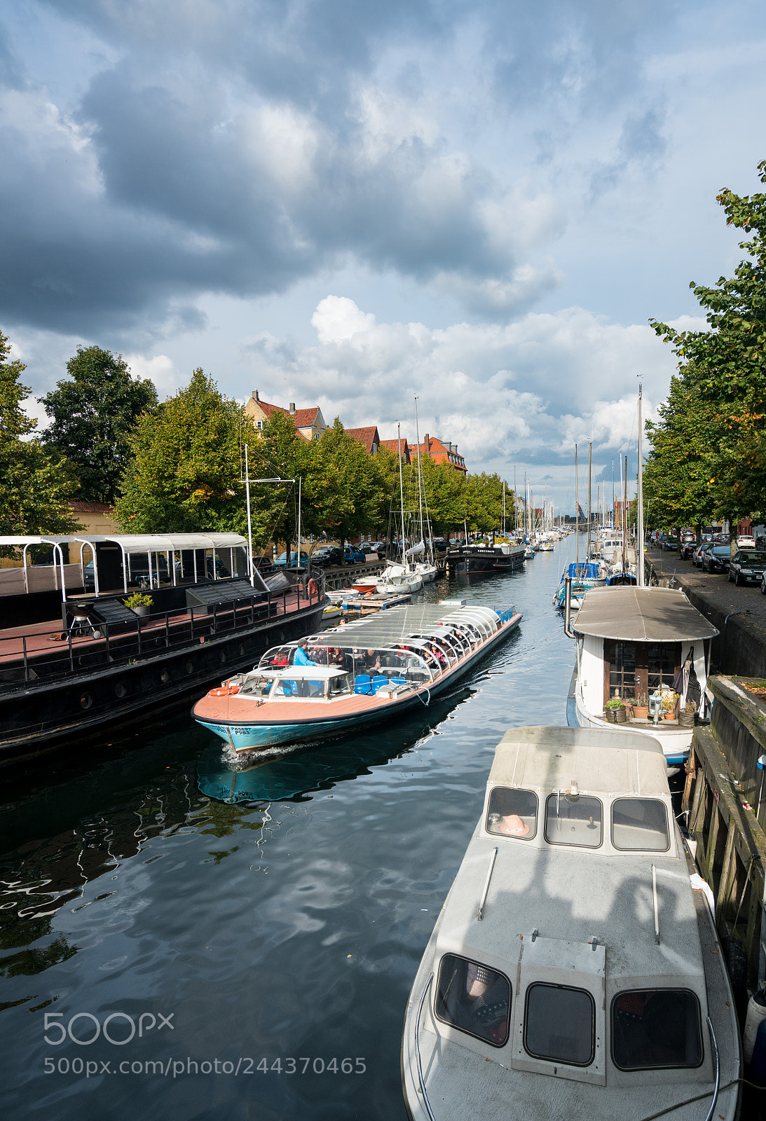 Sony a7R II sample photo. Christianshavns kanal in copenhagen photography