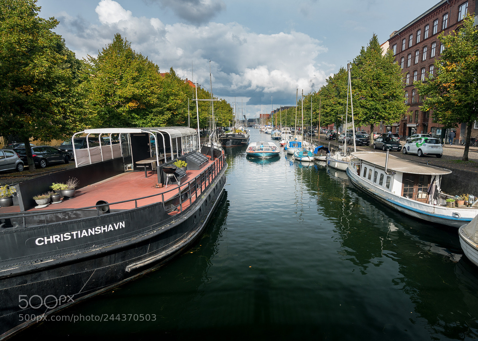 Sony a7R II sample photo. Christianshavns kanal in copenhagen photography