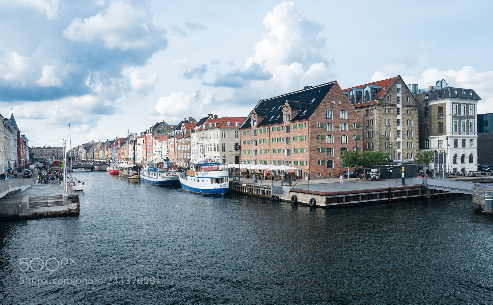 Sony a7R II sample photo. Nyhavn or new harbor photography