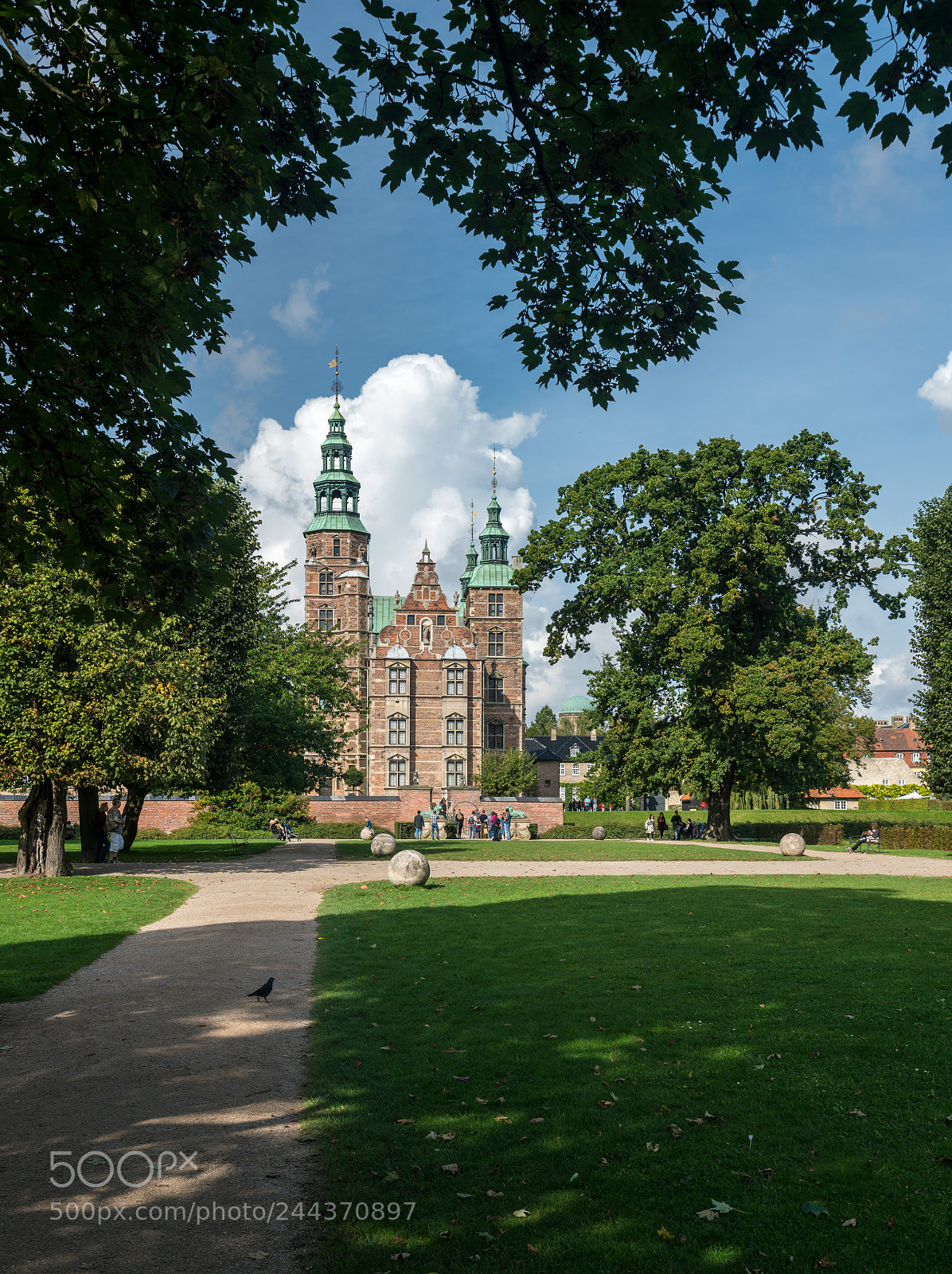 Sony a7R II sample photo. Rosenborg castle garden copenhagen photography