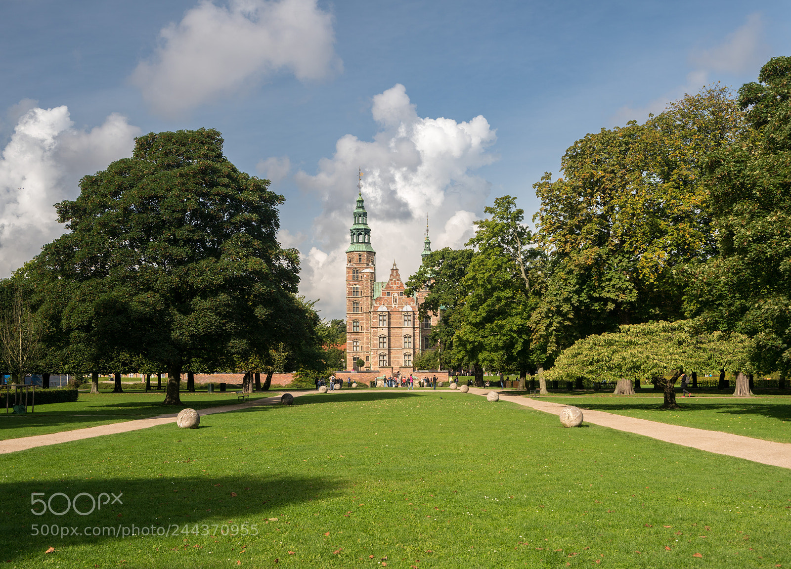 Sony a7R II sample photo. Rosenborg castle garden copenhagen photography