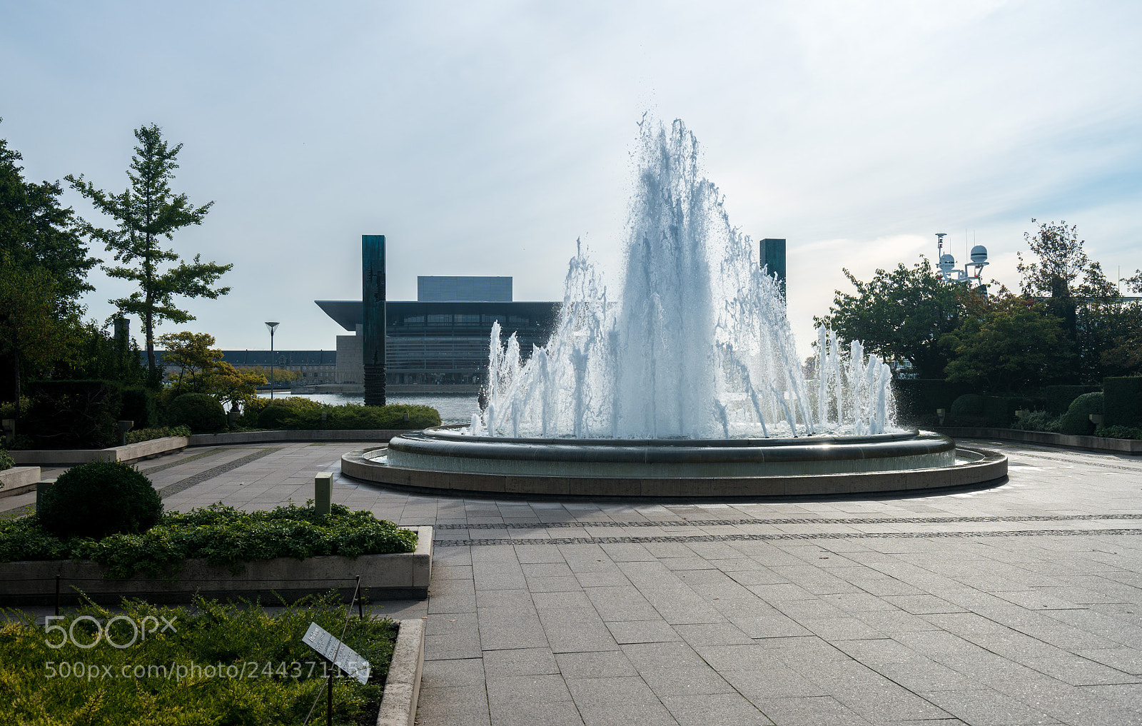 Sony a7R II sample photo. Amalie garden fountain in photography