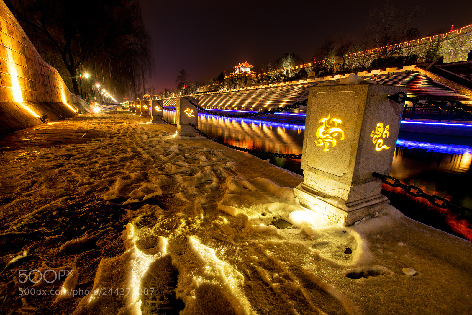 Nikon D800 sample photo. The night of changan photography