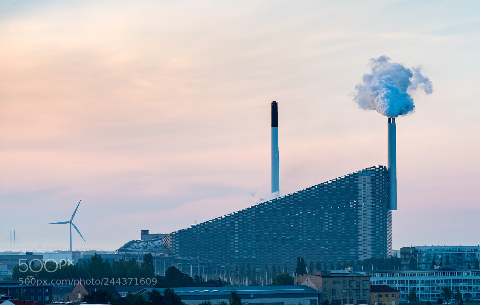 Sony a7R II sample photo. Amager power station and photography