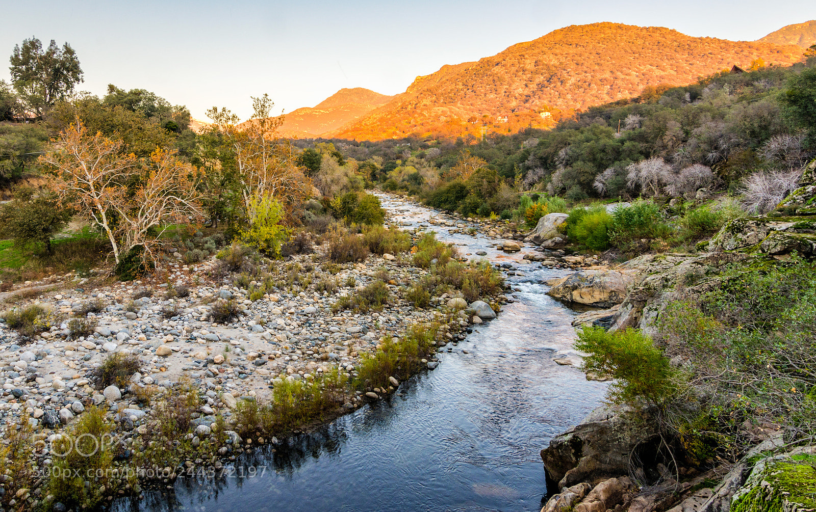 Nikon D7100 sample photo. Kaweah river bend photography