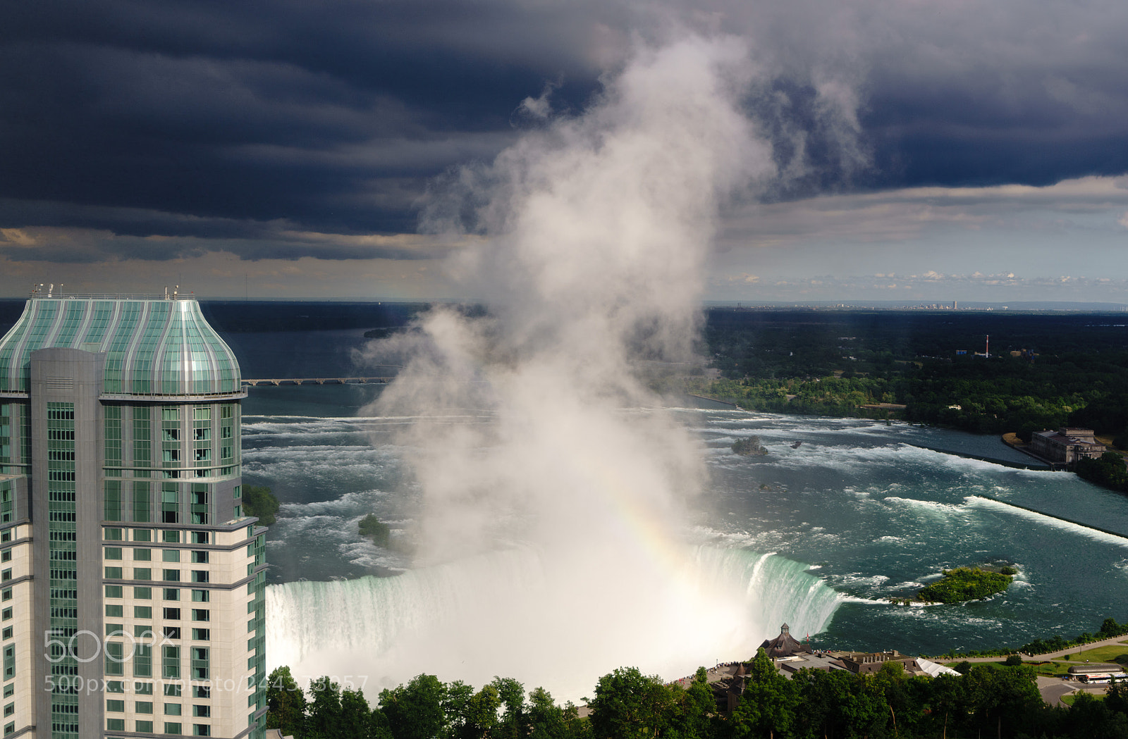 Sony a7R II sample photo. Canadian horseshoe falls at photography