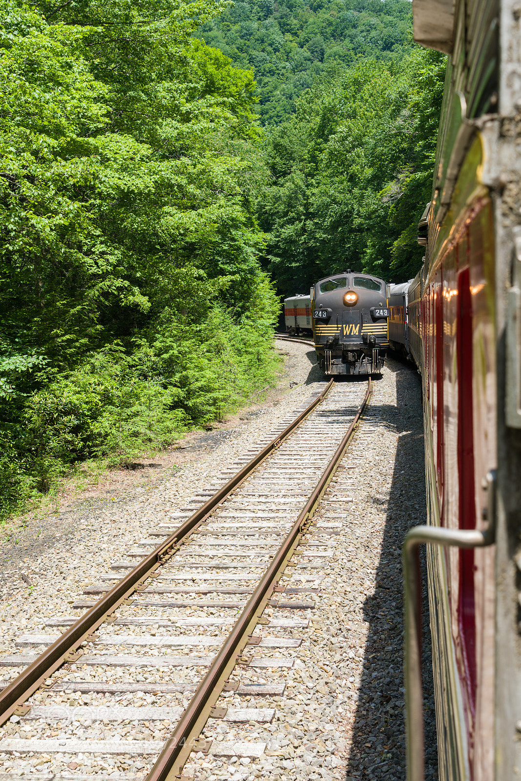 Sony a7R II sample photo. Tygart flyer antique train photography