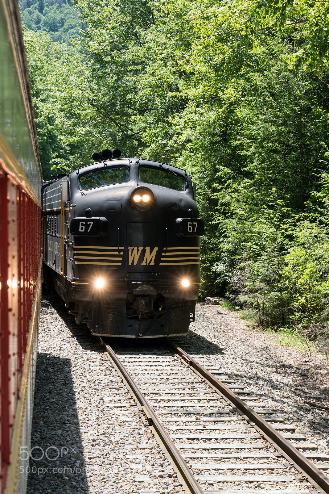 Sony a7R II sample photo. Tygart flyer antique train photography
