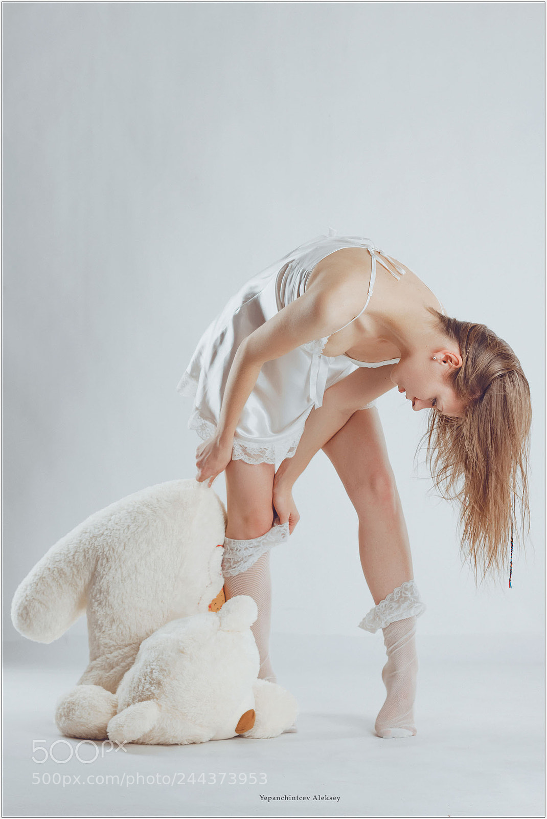Canon EOS 60D sample photo. Girl with teddy bear photography