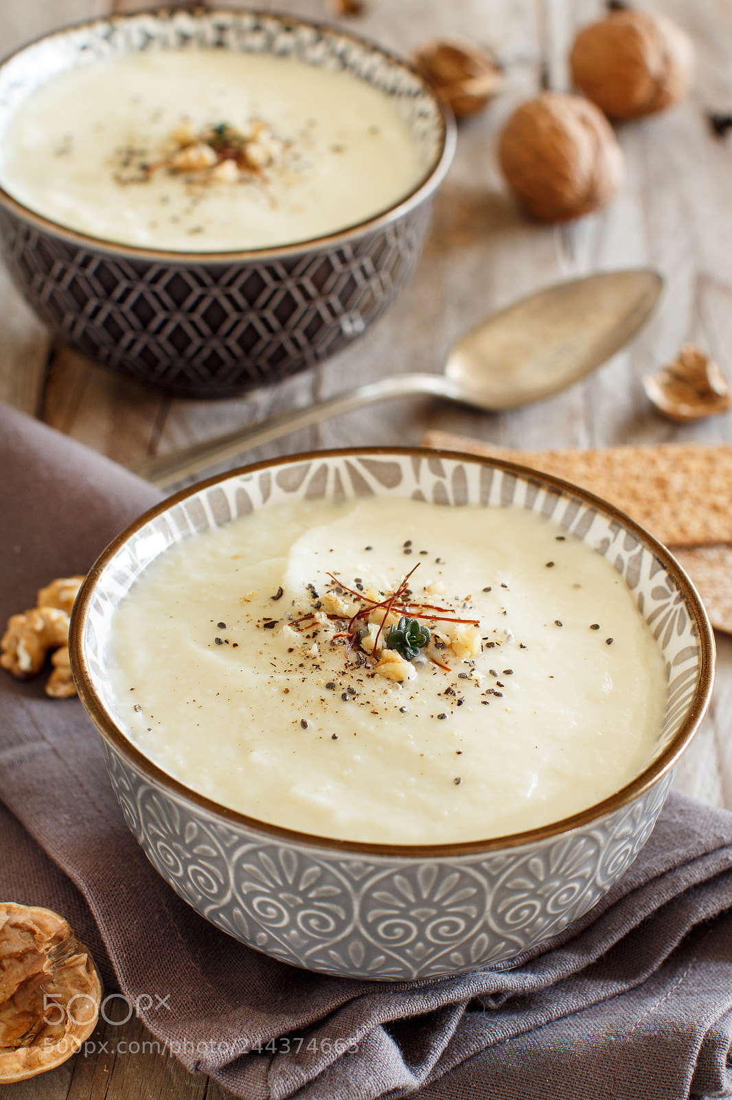 Canon EOS 650D (EOS Rebel T4i / EOS Kiss X6i) sample photo. Creamy cauliflower soup photography