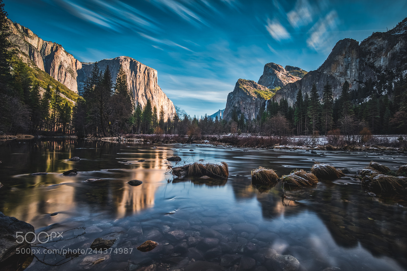 Sony a9 sample photo. Winter reflections in yosemite photography