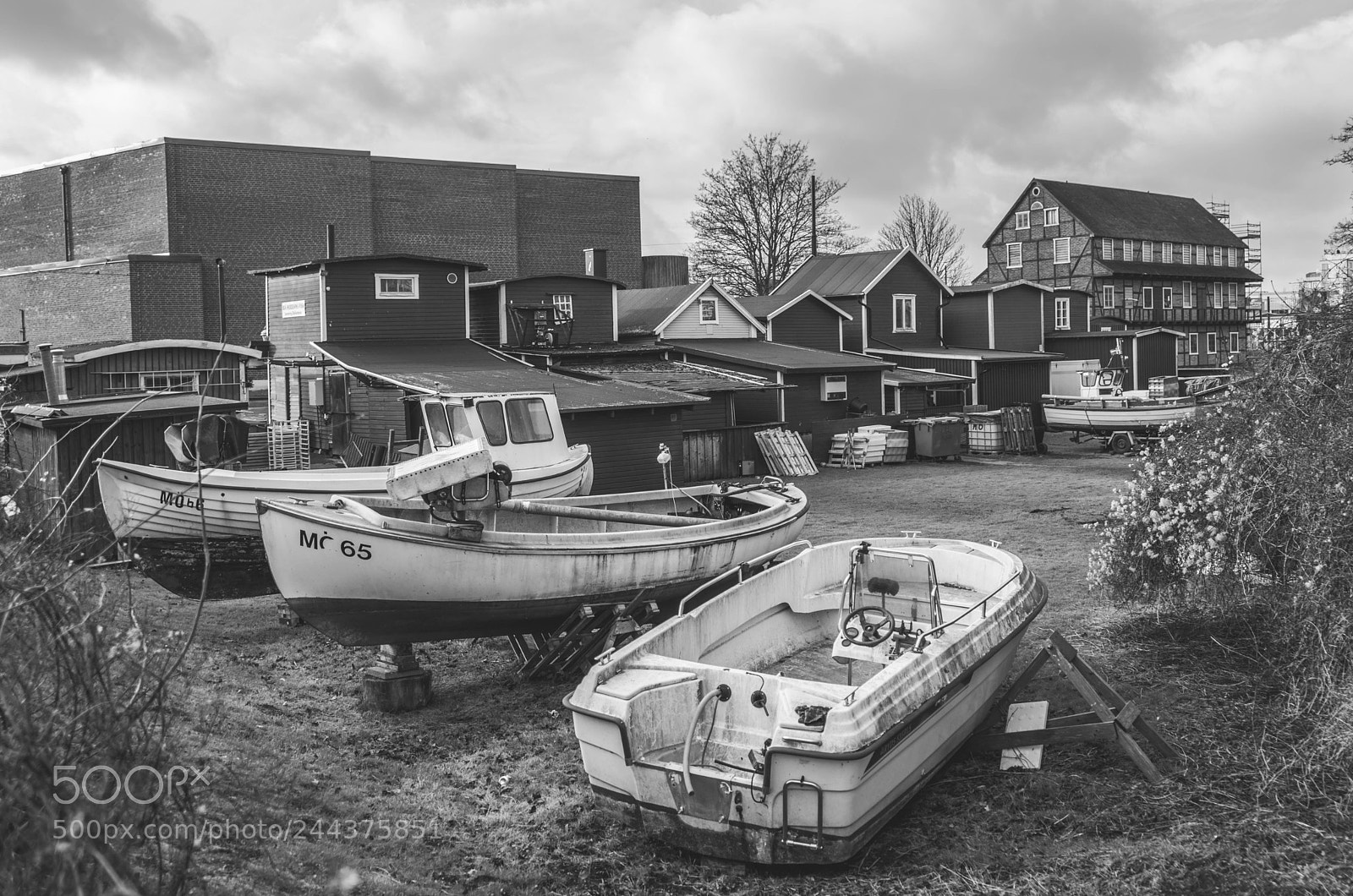 Sony a7R sample photo. Fishing village photography