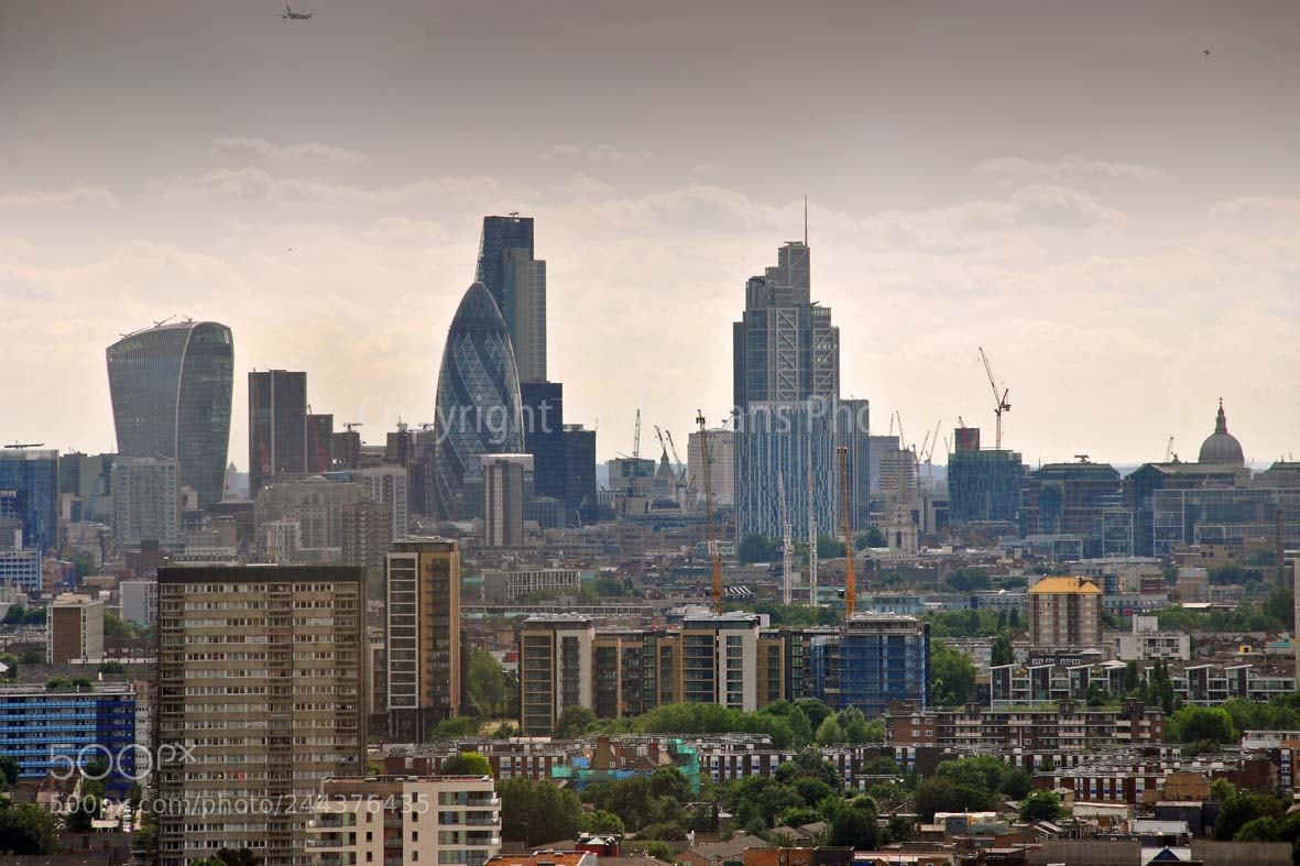 Nikon D3000 sample photo. The city of london photography