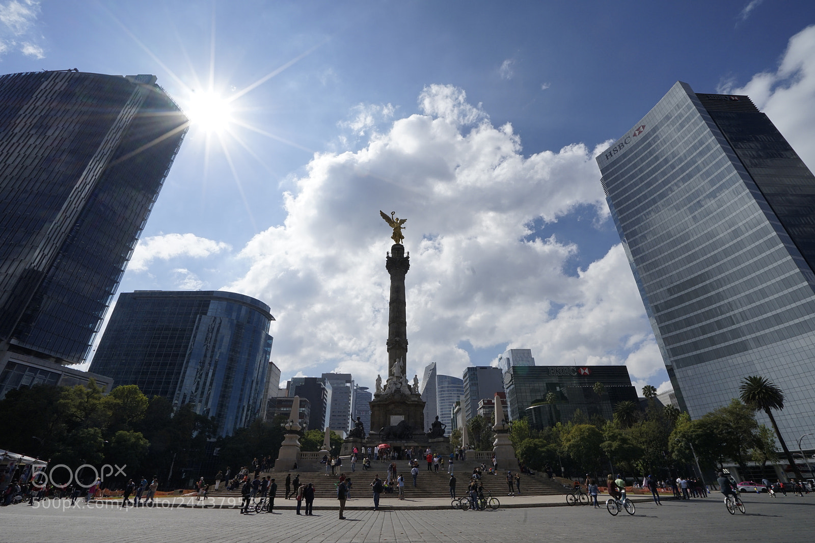 Sony a7 II sample photo. Independence angel, mexico city photography
