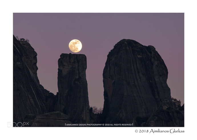 Canon EOS 760D (EOS Rebel T6s / EOS 8000D) sample photo. Full moon over the photography