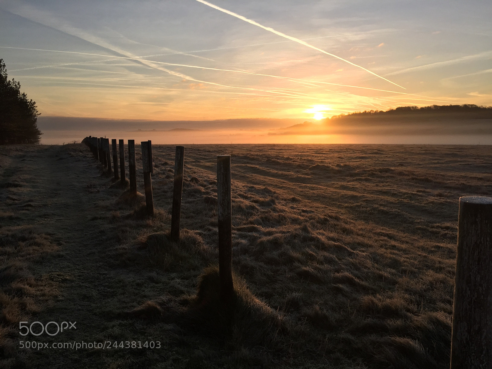 Apple iPhone 6 sample photo. Salisbury plain at dawn photography