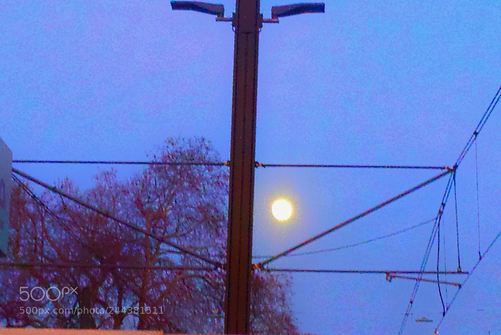 Samsung Galaxy S4 sample photo. The moon in the photography