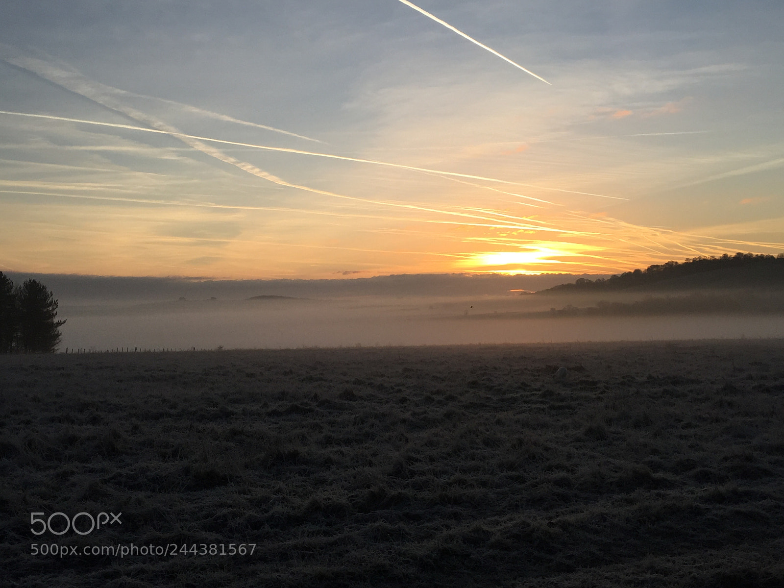 Apple iPhone 6 sample photo. Salisbury plain at dawn photography