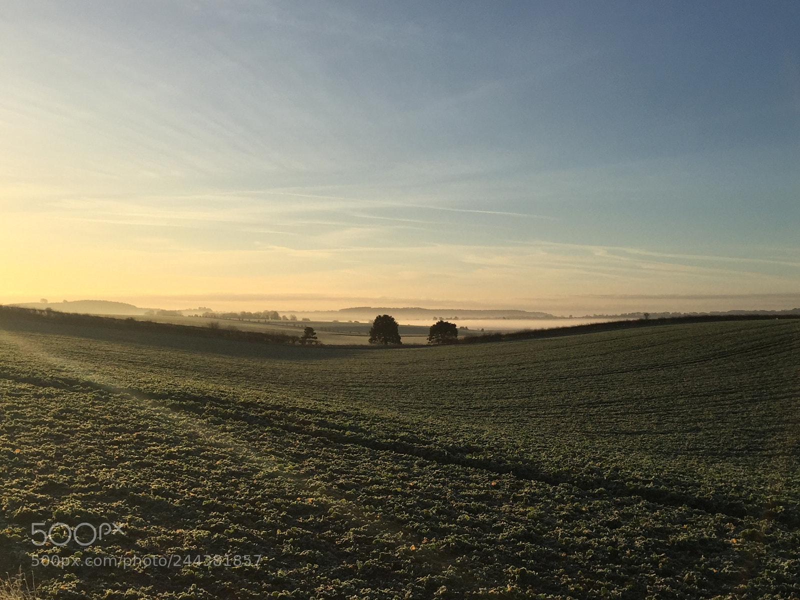 Apple iPhone 6 sample photo. Salisbury plain at dawn photography