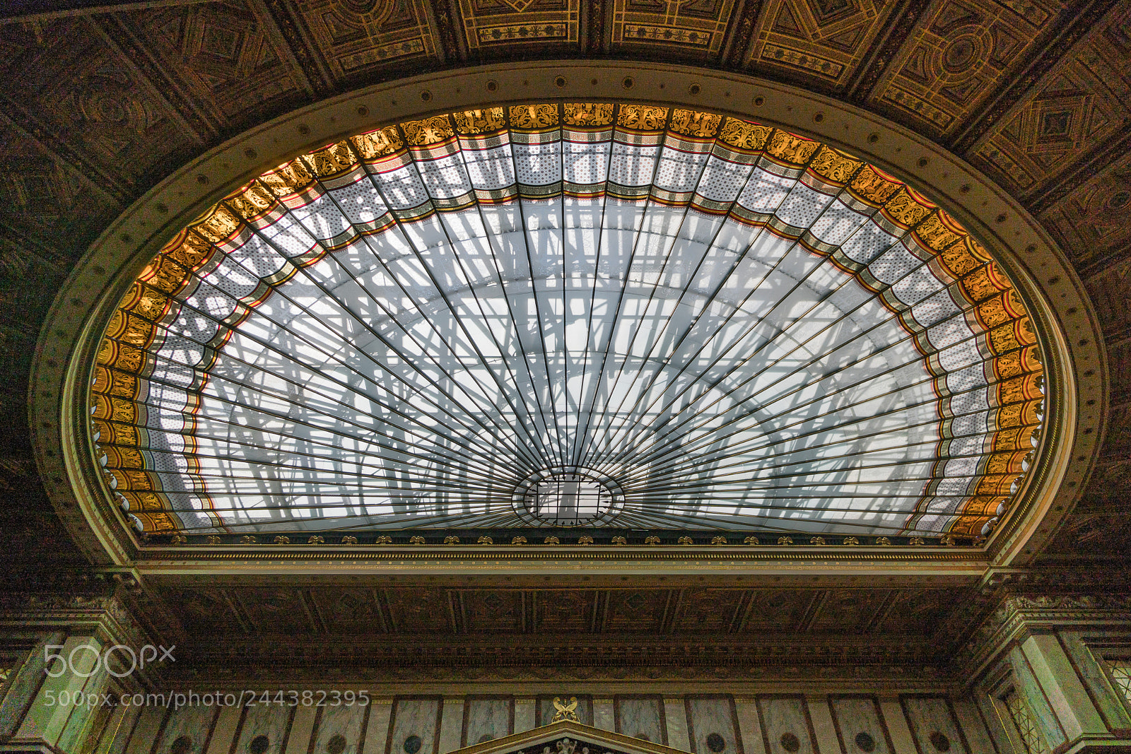 Sony a6300 sample photo. Parliament ceiling photography