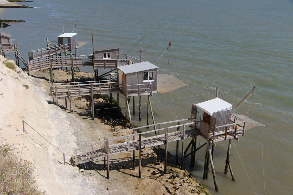 Canon EOS 650D (EOS Rebel T4i / EOS Kiss X6i) sample photo. Les carrelets de meschers-sur-gironde photography