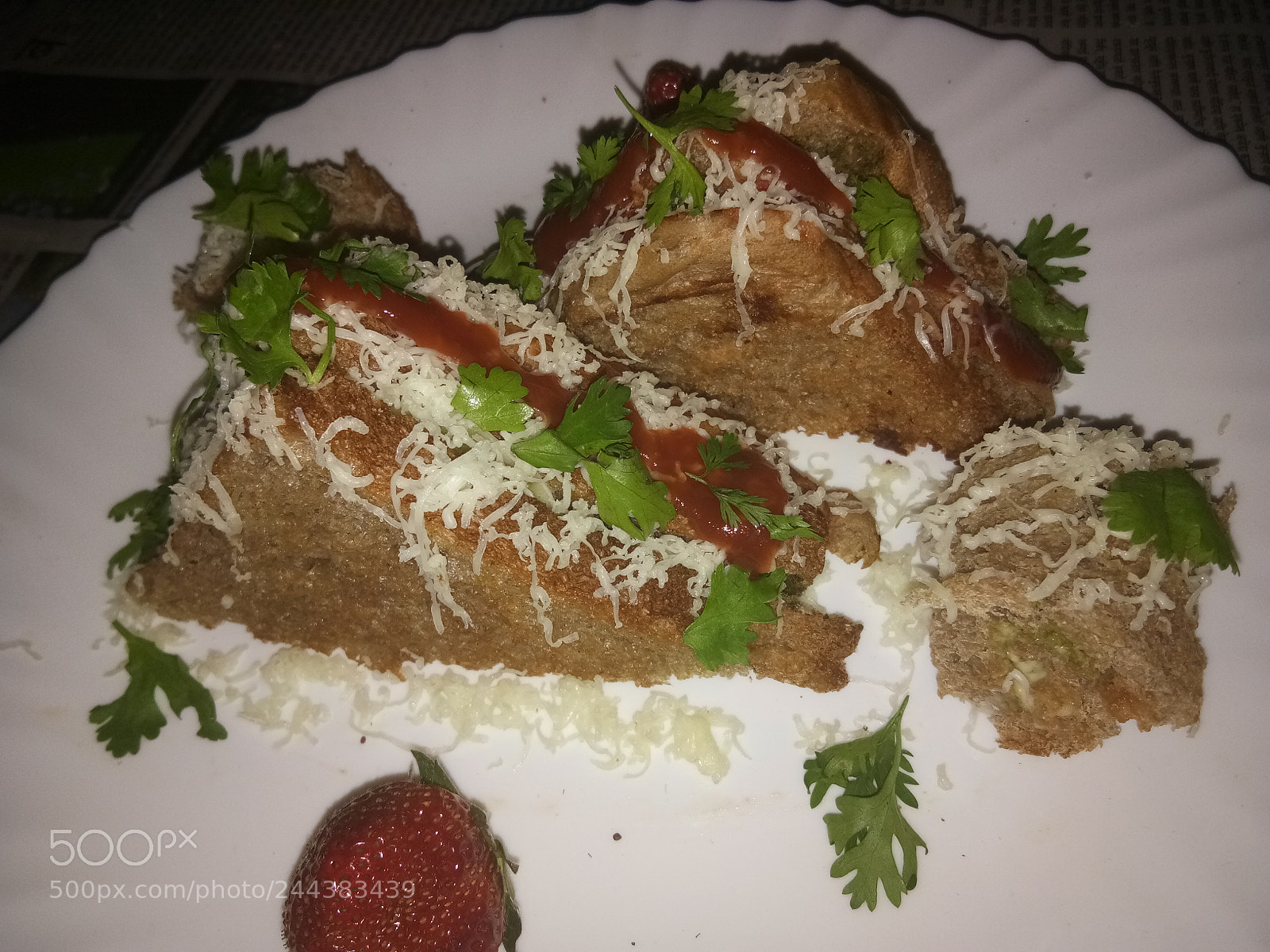 vivo 1601 sample photo. Sandwich photography