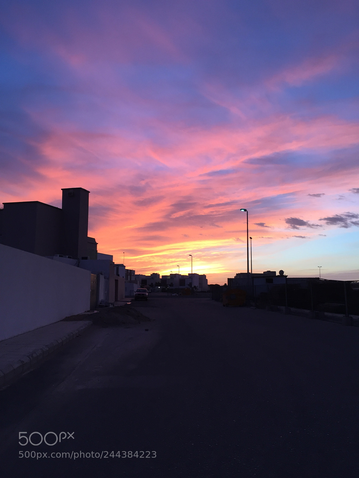 Apple iPhone 6 sample photo. Beautiful sunset with sky photography
