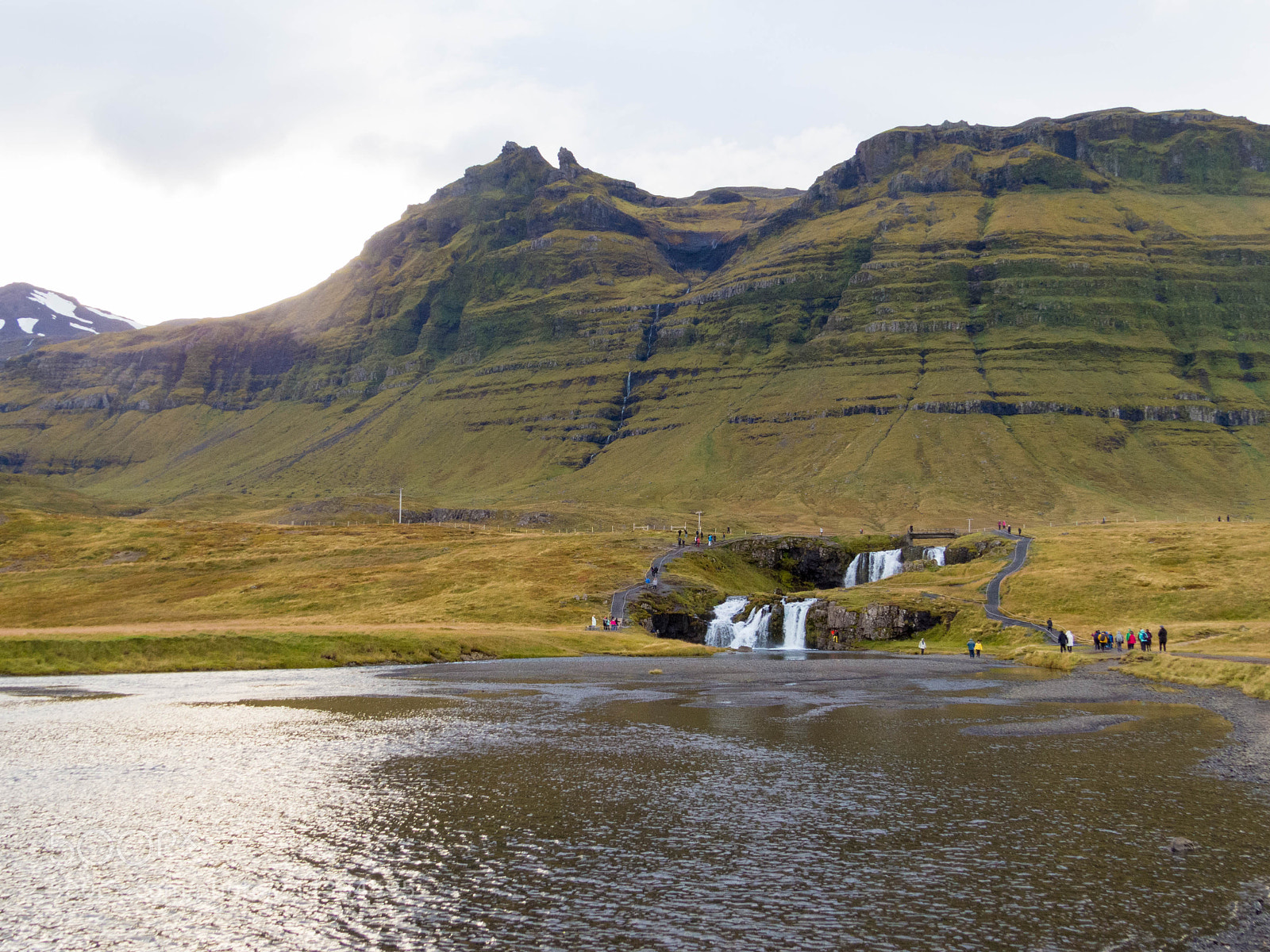 Canon PowerShot SX50 HS sample photo. The waterfall kirkjufellsfoss photography