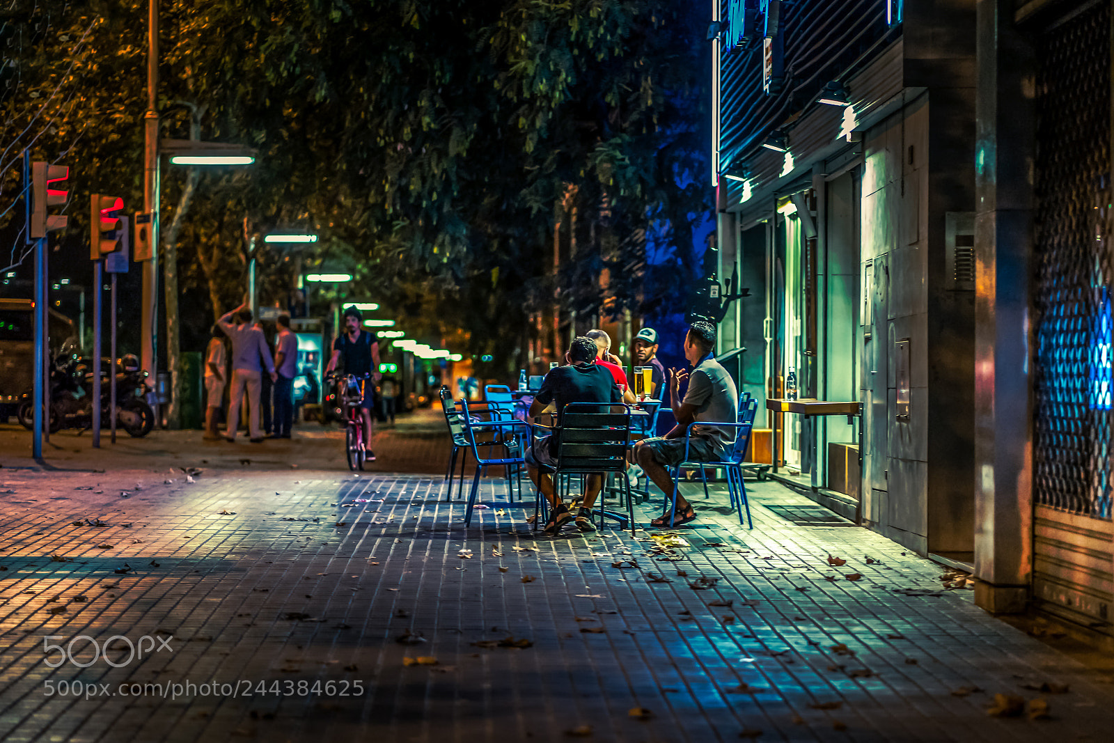 Sony a7R II sample photo. Summer nights in barcelona photography