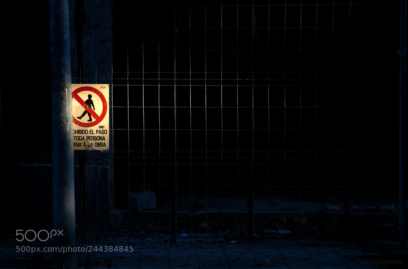 Canon EOS 40D sample photo. Prohibido el paso photography