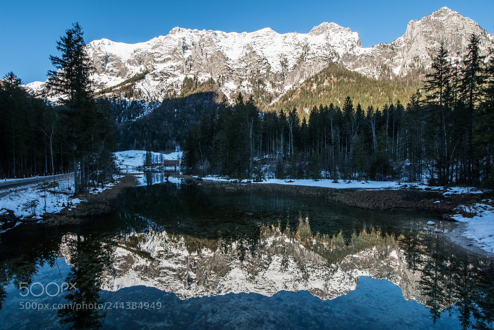 Nikon D800 sample photo. Hintersee photography