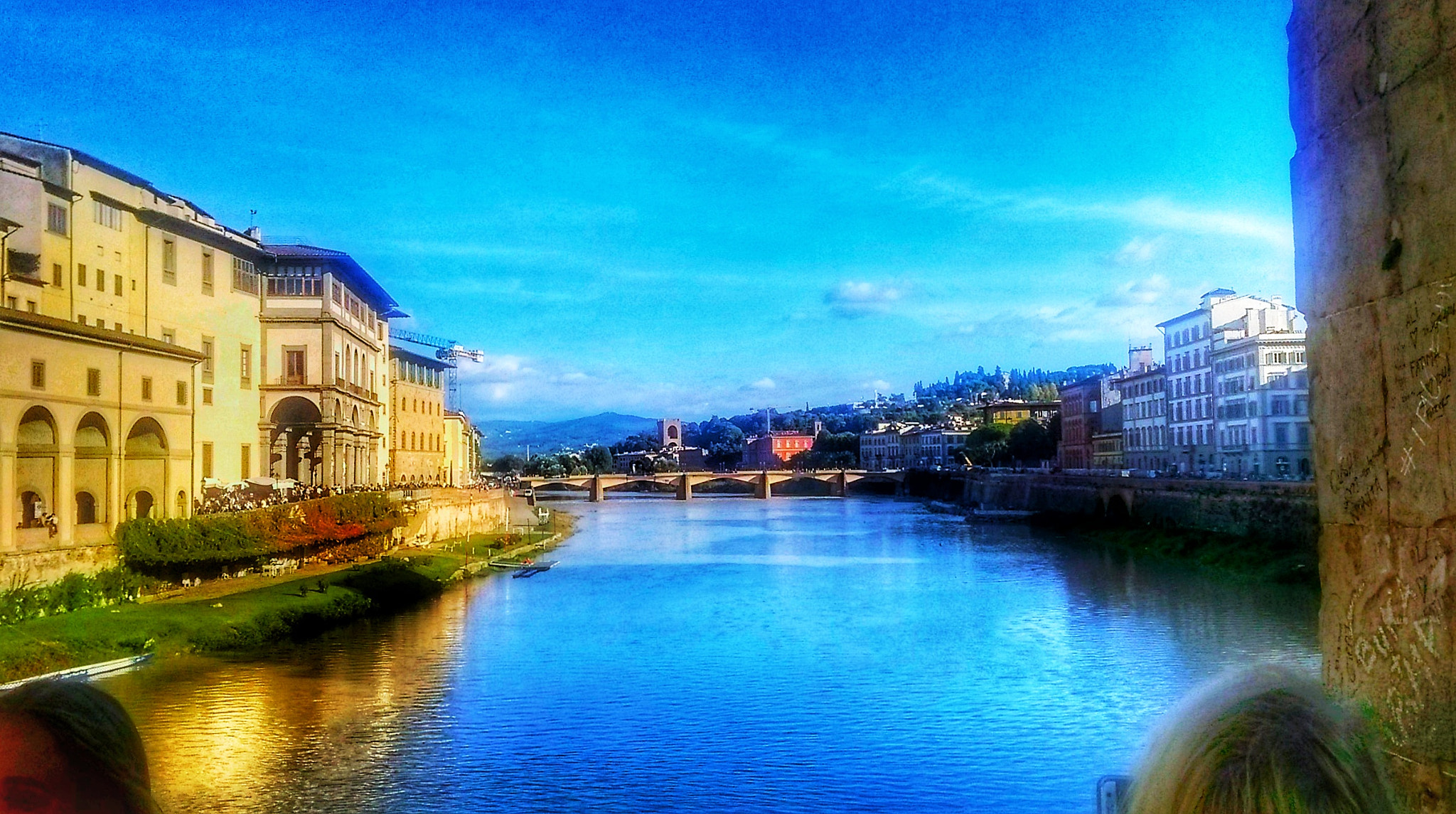 Nokia Lumia 630 sample photo. River in florence photography
