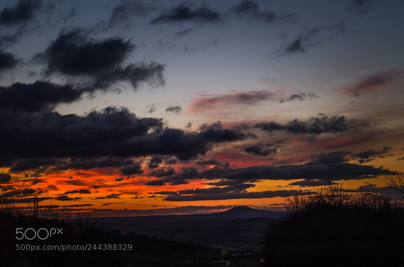 Pentax K-50 sample photo. Todays sunrise photography