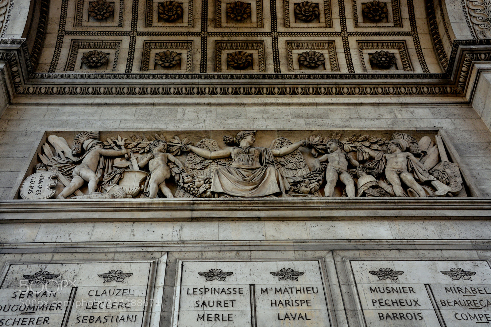 Nikon D7100 sample photo. Arc de triomphe photography