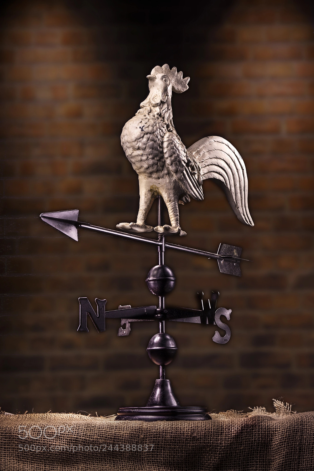 Nikon D7100 sample photo. Rooster weather vane photography