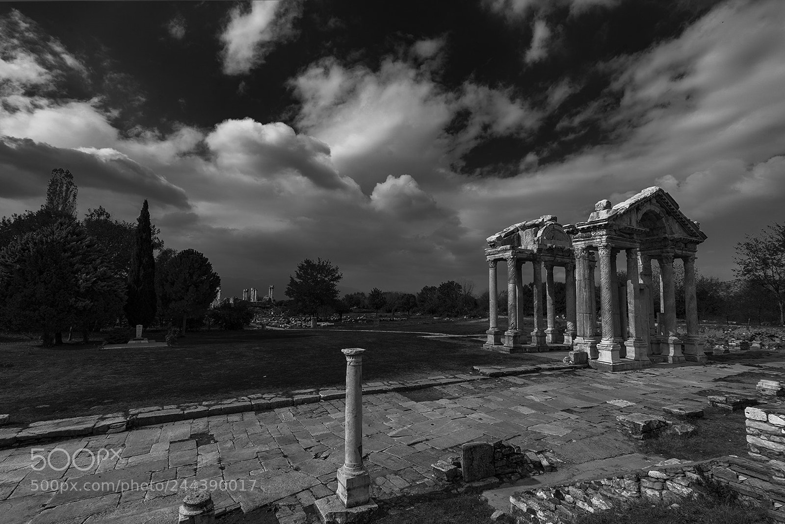 Nikon D610 sample photo. Aphrodisias 2 (tetrapylon) photography