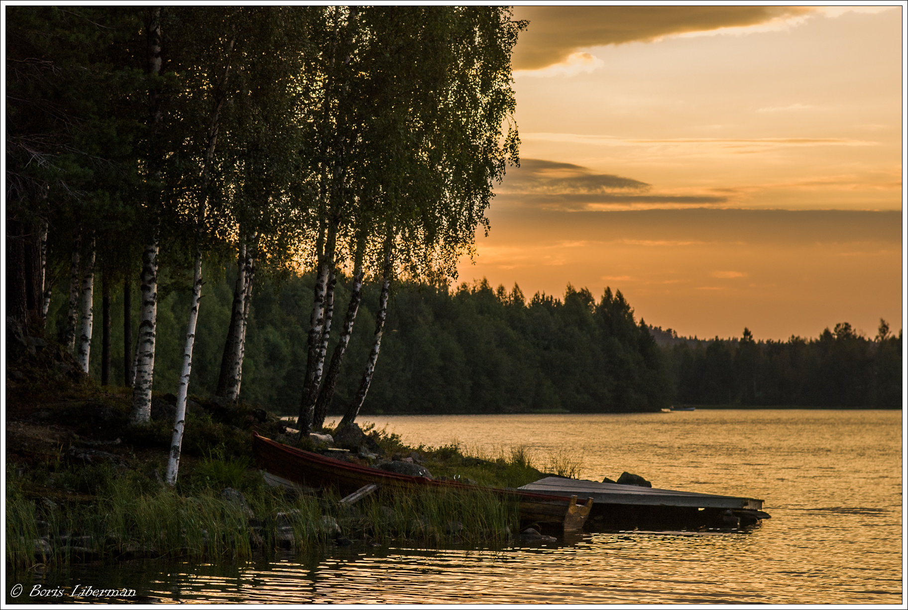 Pentax *ist D sample photo. Etude in norwegian evening photography