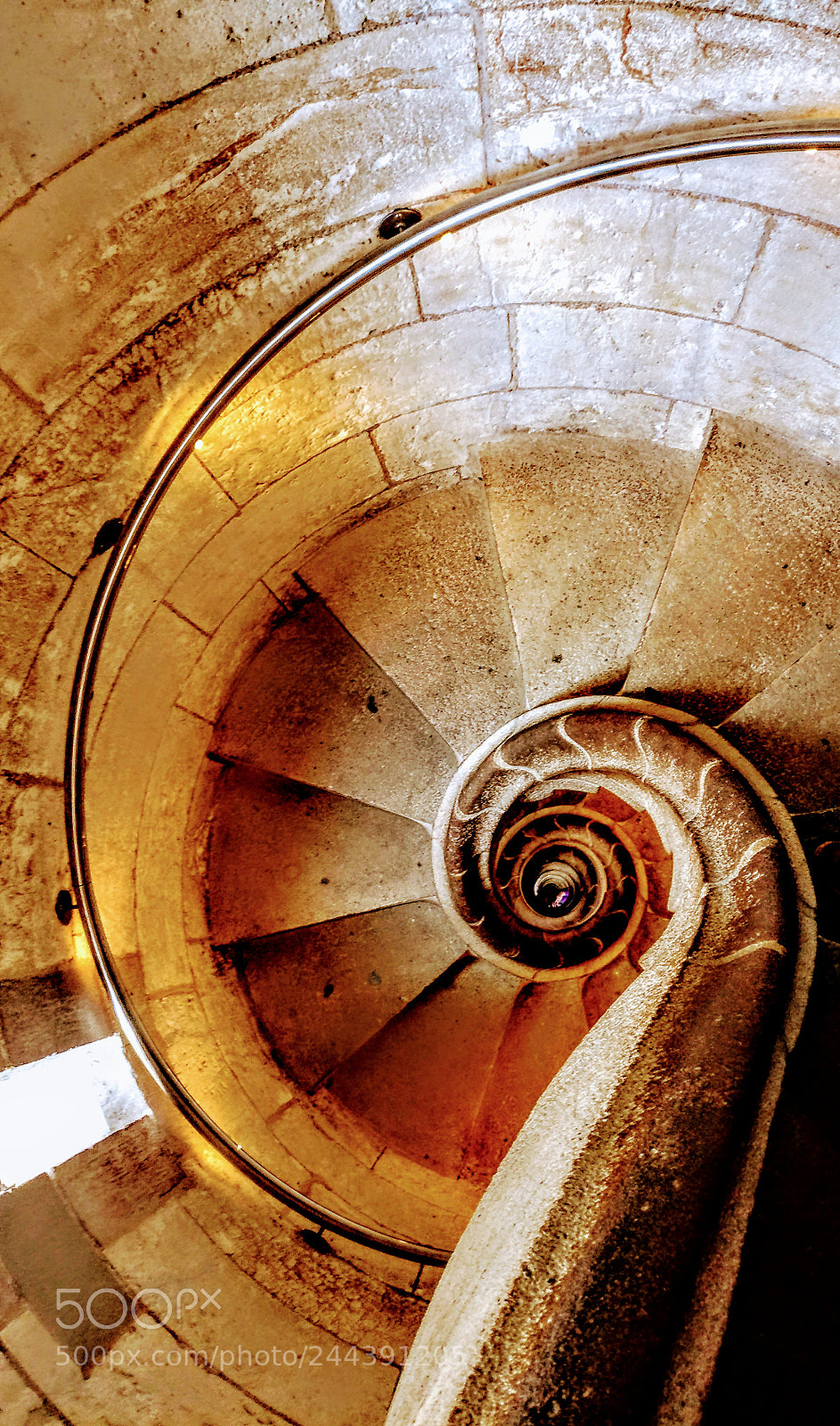 OnePlus A3003 sample photo. Fibonacci stairs photography