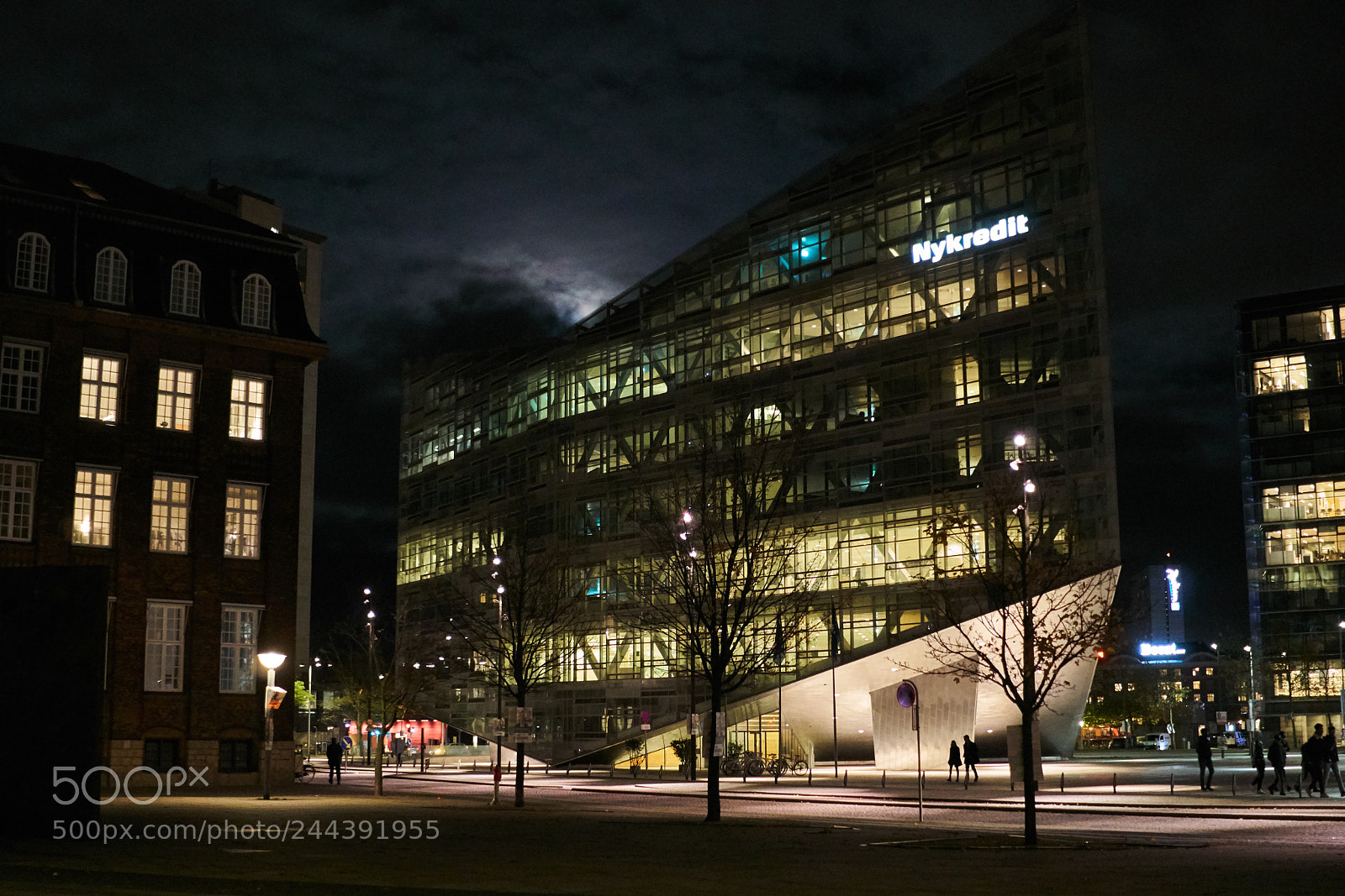 Sony a6300 sample photo. Copenhagen by night photography