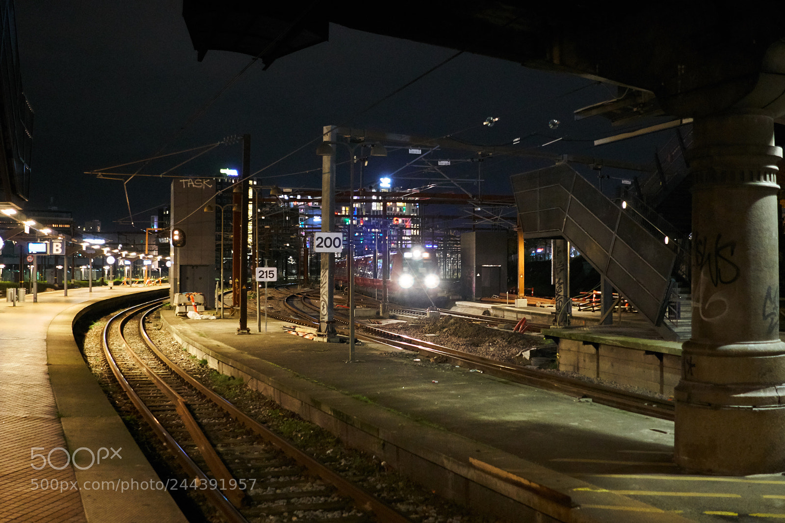 Sony a6300 sample photo. Copenhagen by night photography