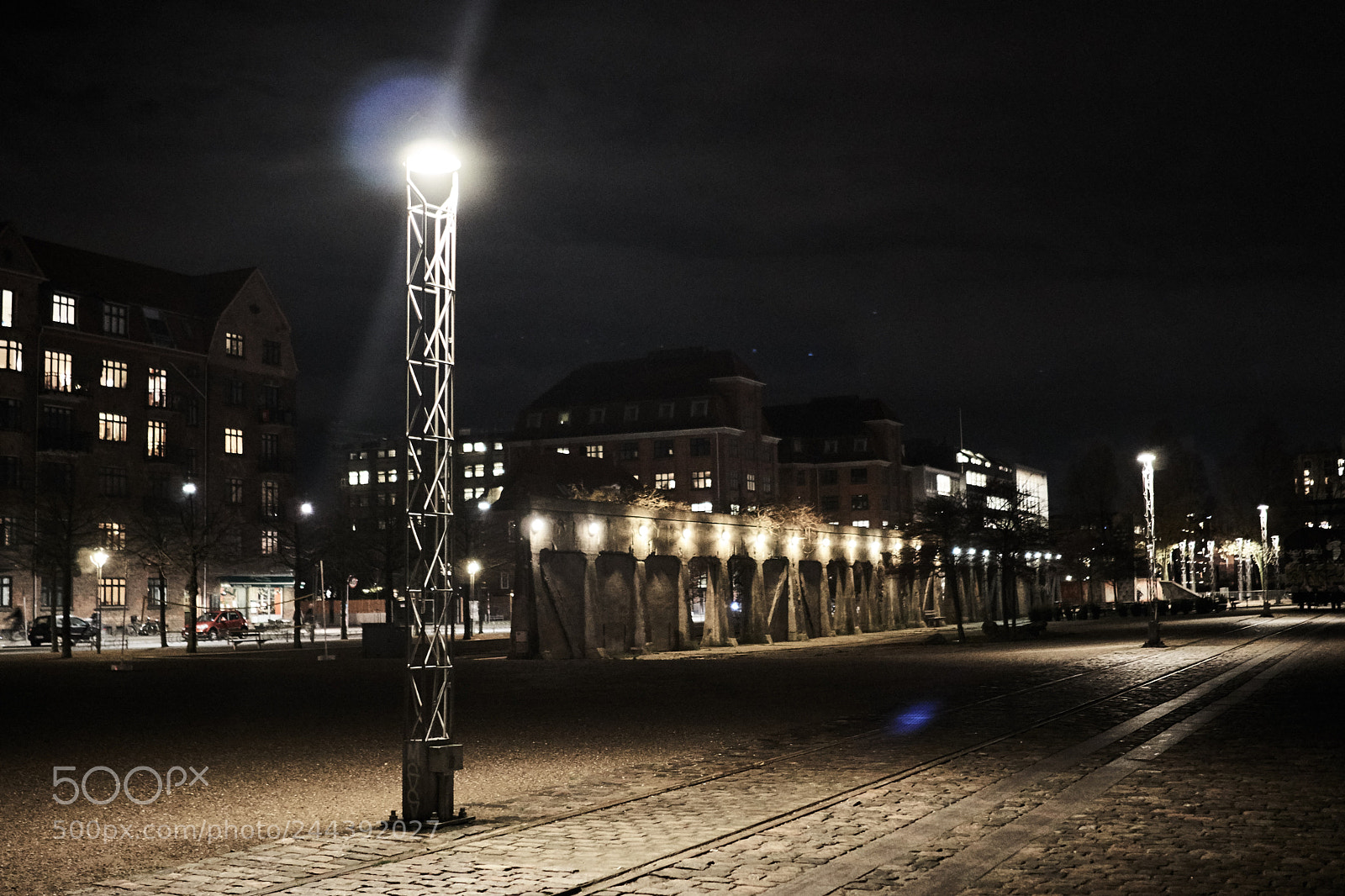 Sony a6300 sample photo. Copenhagen by night photography