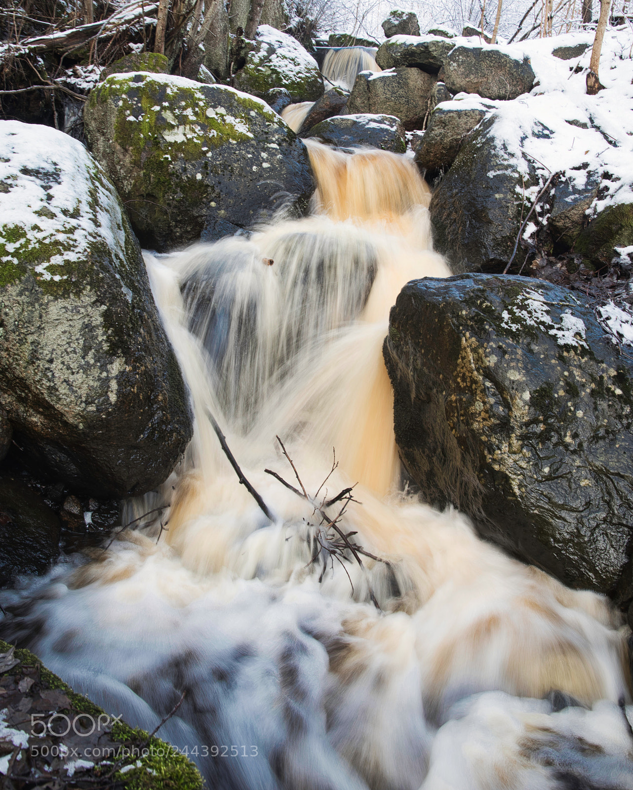 Pentax K-1 sample photo. Waterfall photography